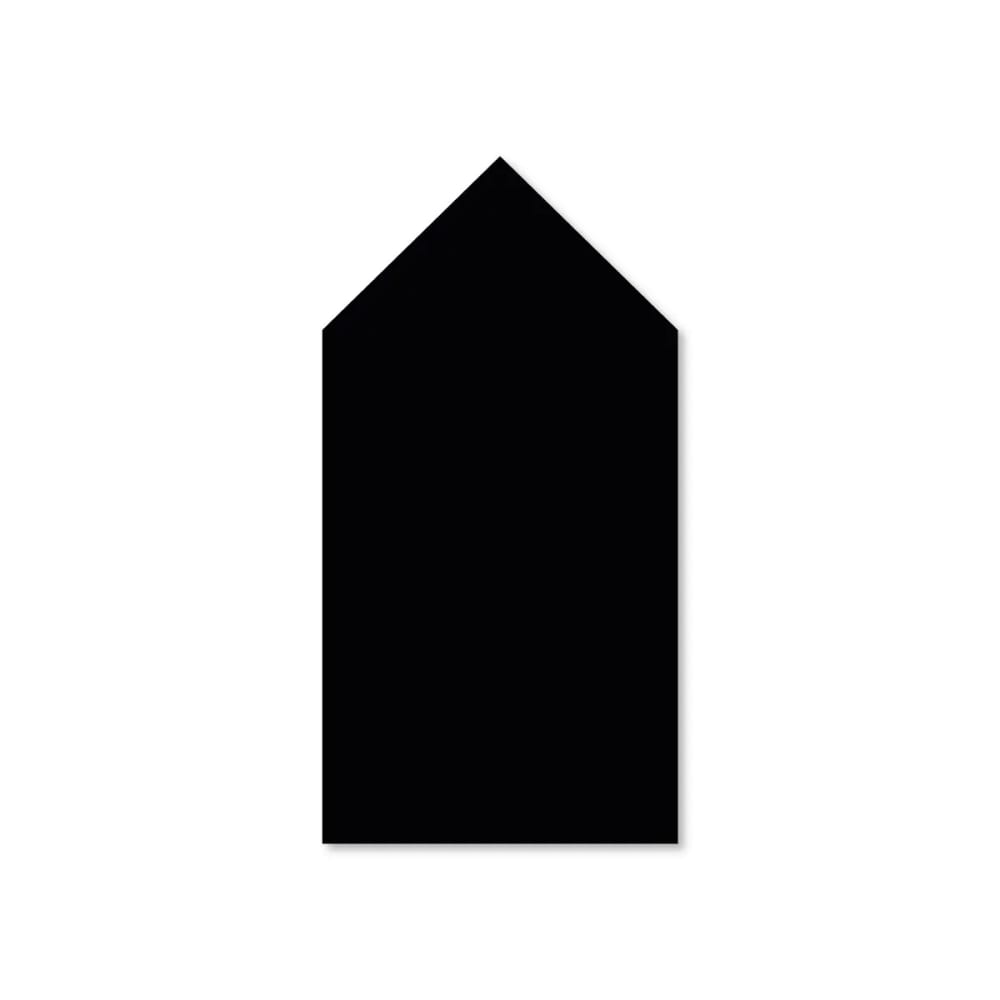 Decochic Magnetische Klebetafel Haus Schwarz 60x116cm SCHWARZ PVA - POLYVINYLACETAT Kinder