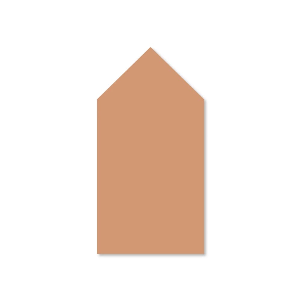 Decochic Magnetische Klebetafel Haus Braun 60x98cm BRAUN PVA - POLYVINYLACETAT Kinder