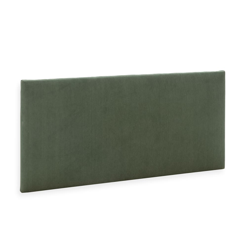 HOMN Kopfteil 90x60 cm Grün style modern Grün Pes - Polyester