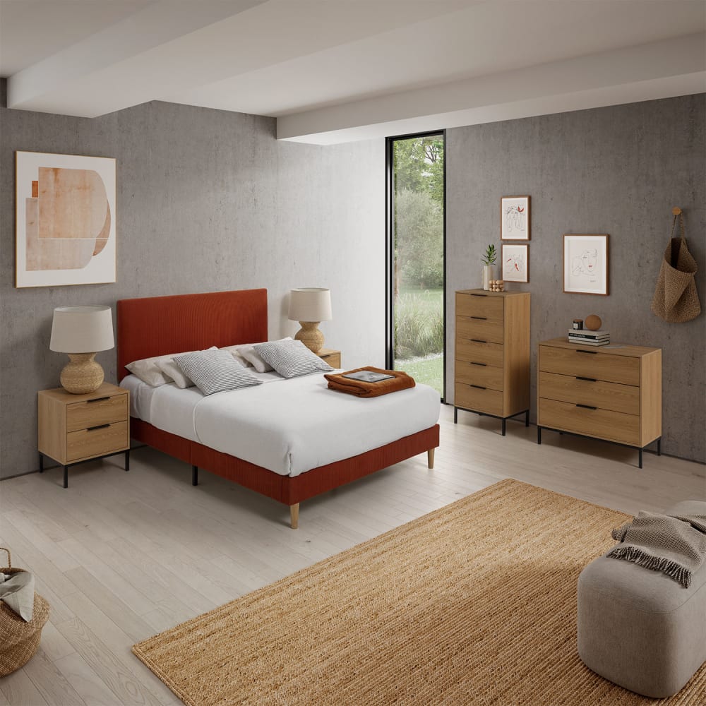 Kopfteil 150x60 cm Rot - Maisons Du Monde
