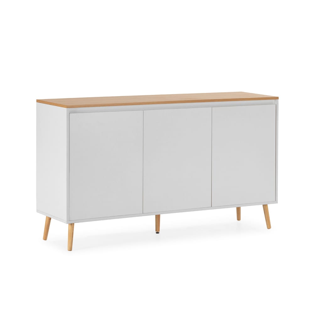 Buffet 3 portes couleur Blanc