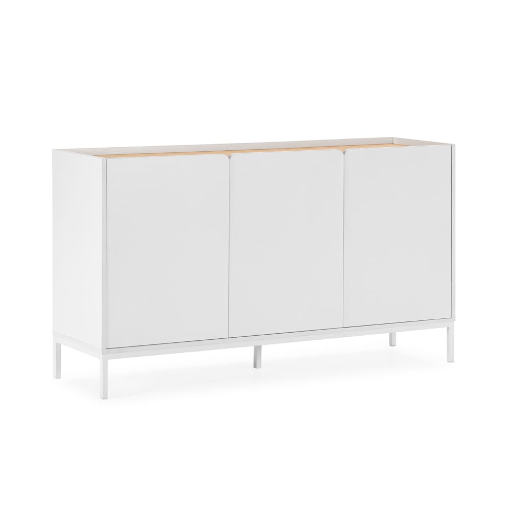 Buffet 3 portes couleur Blanc