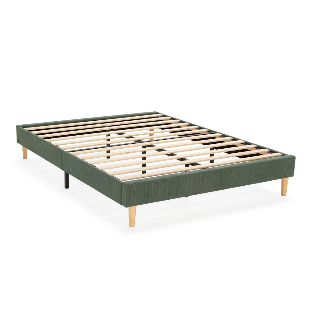 Sommier rembourrée 160x200 - vert