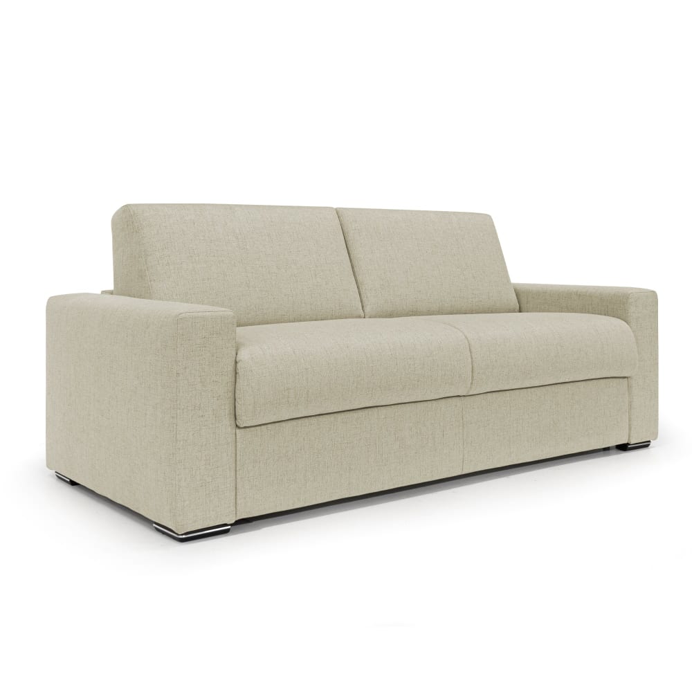 Canapé convertible matelas H20 200 cm beige