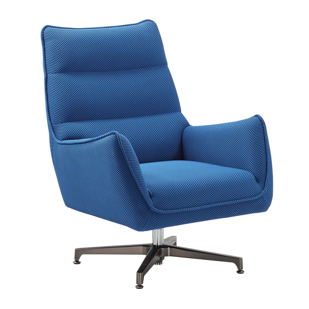 Fauteuil pivotant tissu