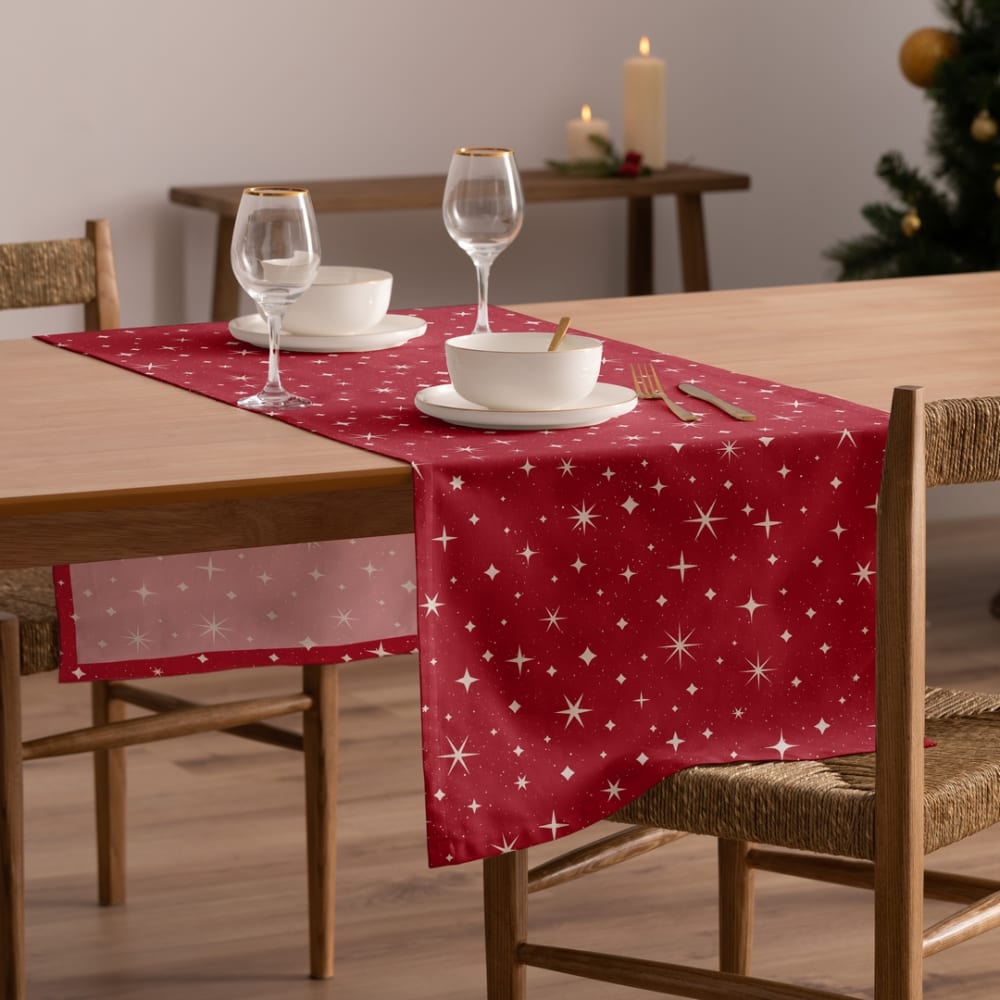 Chemin de table noël50x155 cm