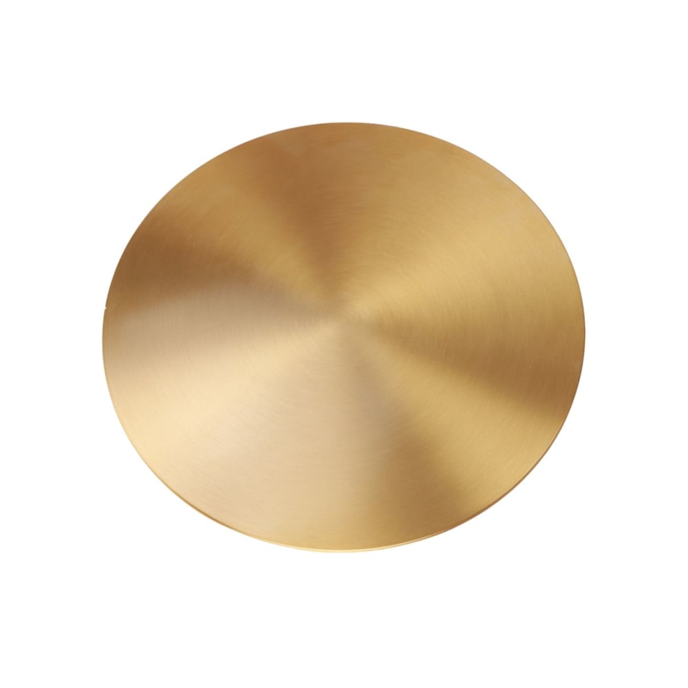 Applique en aluminium, fer, acrylique et aimant Laiton 18 cm