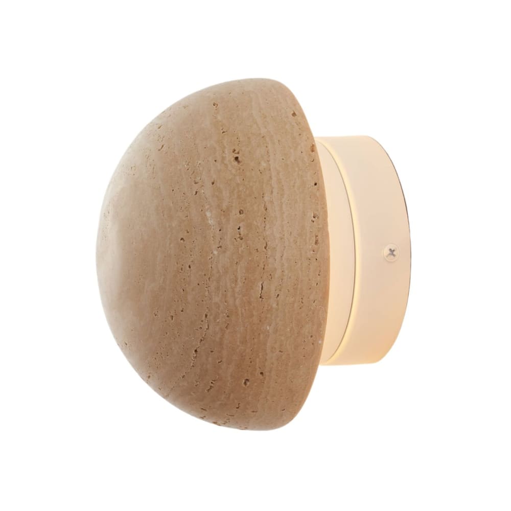 Applique en pierre beige