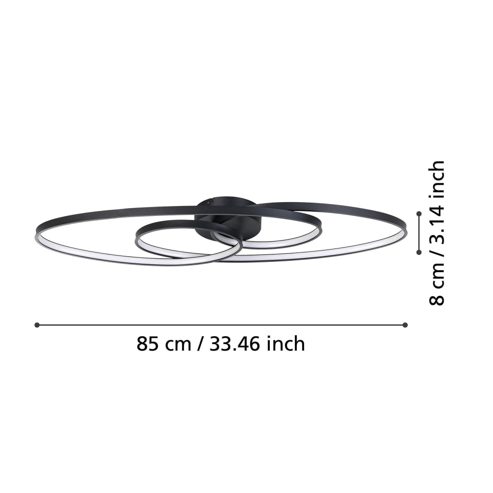 Plafonnier LED dimmable — vue 4