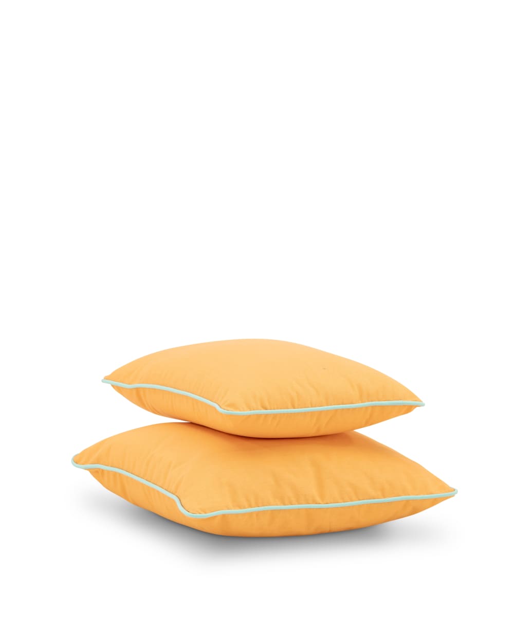 Set de 2 coussins décoratifs jaune/turquoise - Maisons du Monde
