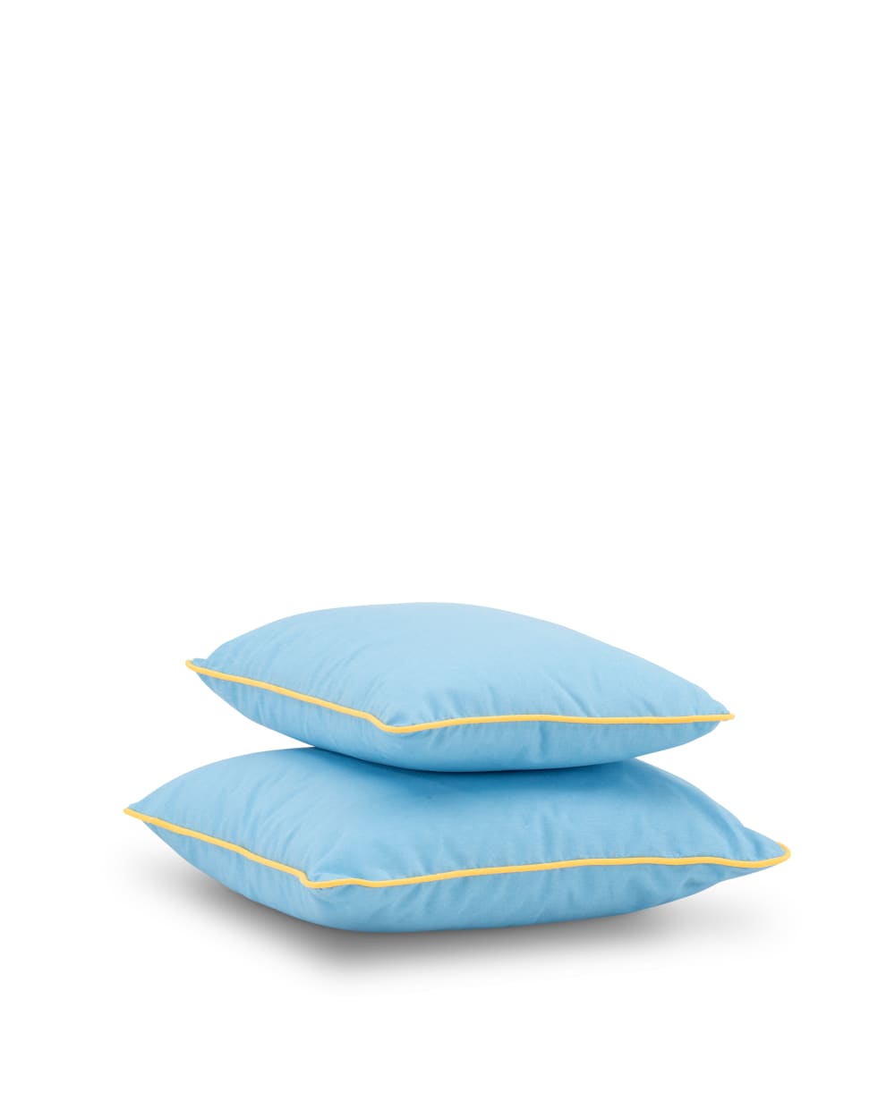 Set de 2 coussins décoratifs ciel/jaune - Maisons du Monde
