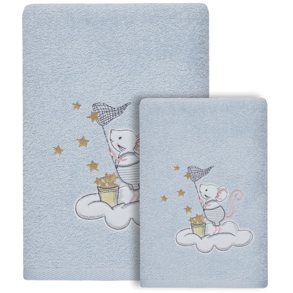 Eensemble enfant 1 serviette de toilette + 1 ciel Eensemble enfant 1 serviette de toilette + 1 ciel