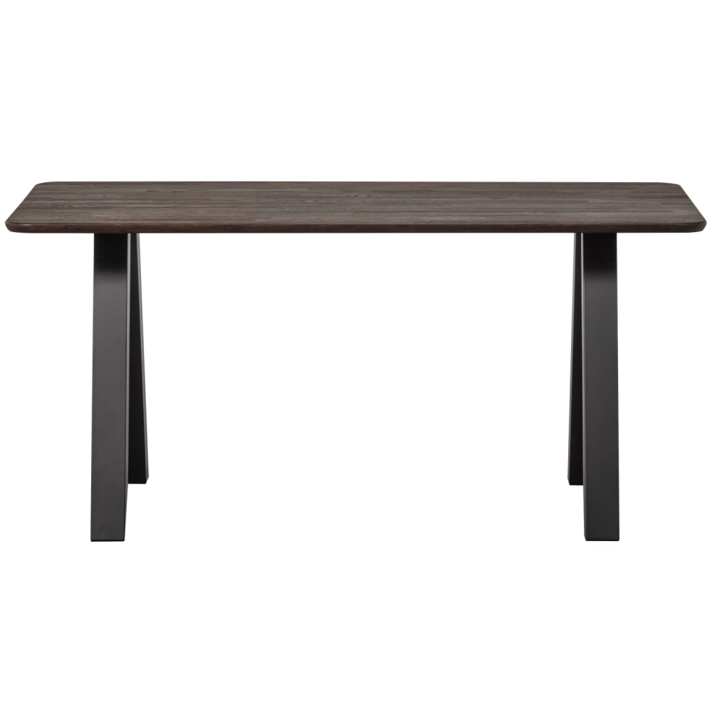 WOOOD Tischbein aus Metall, Schwarz style modern Schwarz Metall