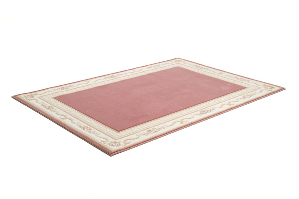 Tapis tissé avec bordure bois de roses 40x60 cm — vue 3
