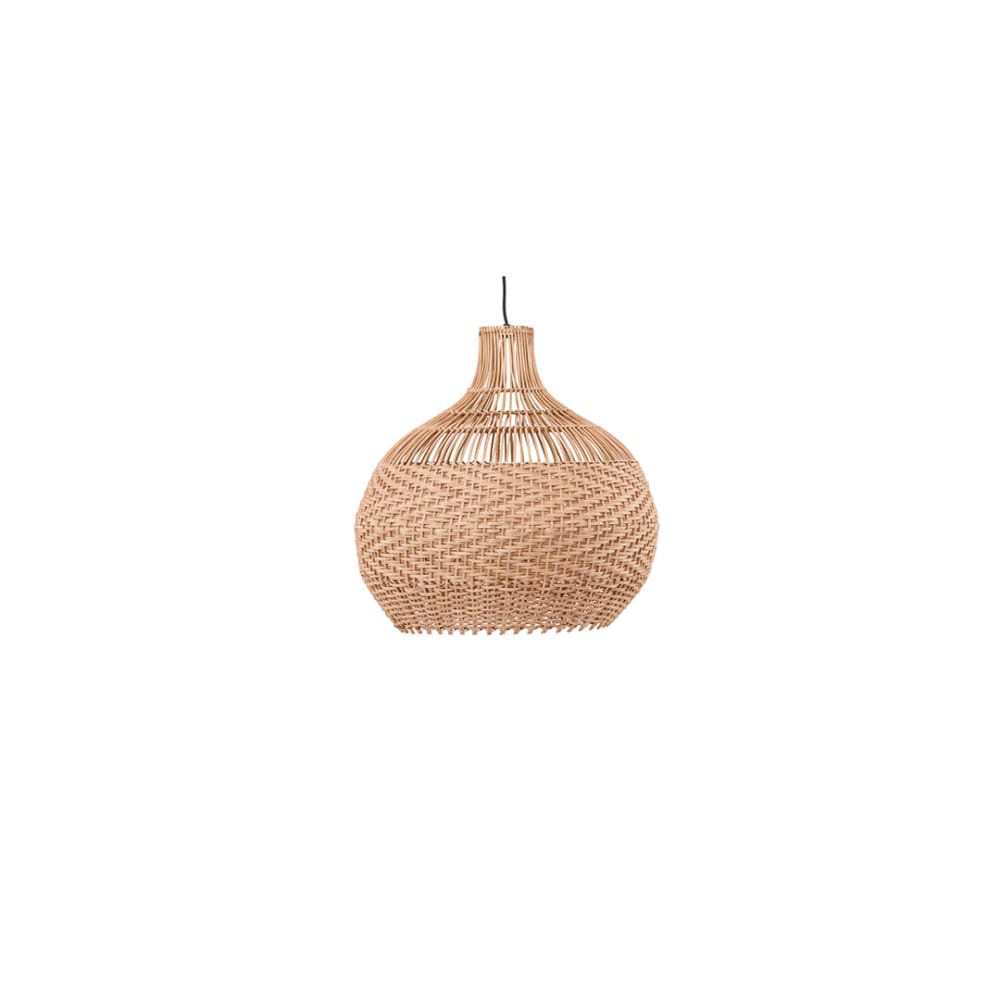 Suspension couleur naturelle - rotin