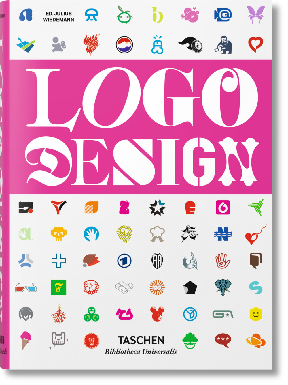 TASCHEN Logo Design (Deutsch, Französisch, Englisch) Mehrfarbig Papier