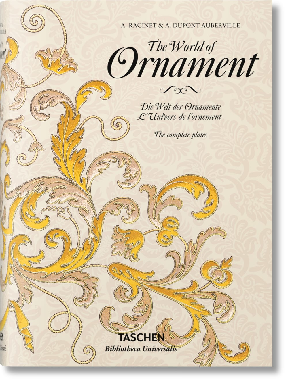 TASCHEN Die Welt der Ornamente (Deutsch, Französisch, Englisch) Mehrfarbig Papier