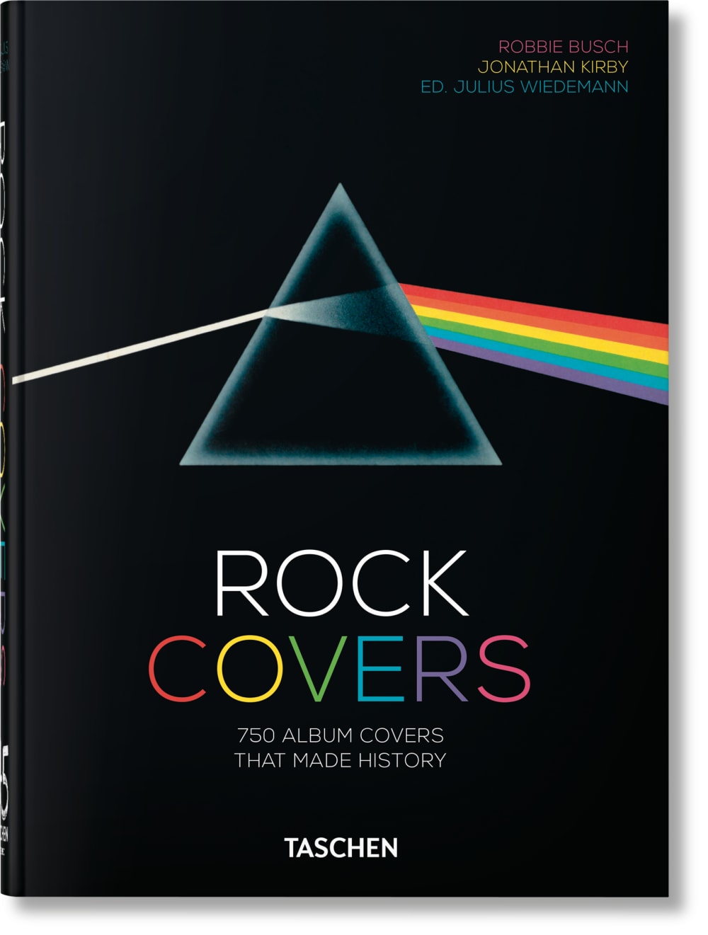 TASCHEN Rock Covers. 45th Ed. (Deutsch, Französisch, Englisch) Mehrfarbig Papier