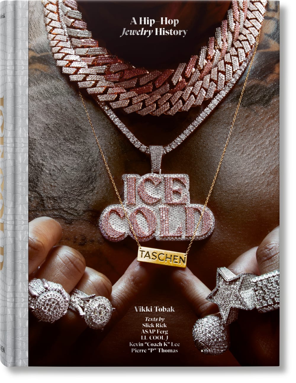 TASCHEN Ice Cold. A Hip-Hop Jewelry History (Deutsch, Französisch, Englisch) Mehrfarbig Papier