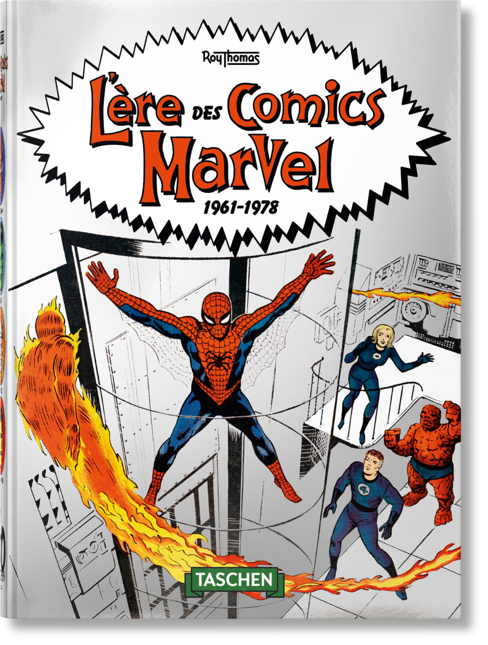 TASCHEN The Marvel Age of Comics 1961–1978. 40th Ed. (Französisch) Mehrfarbig Papier