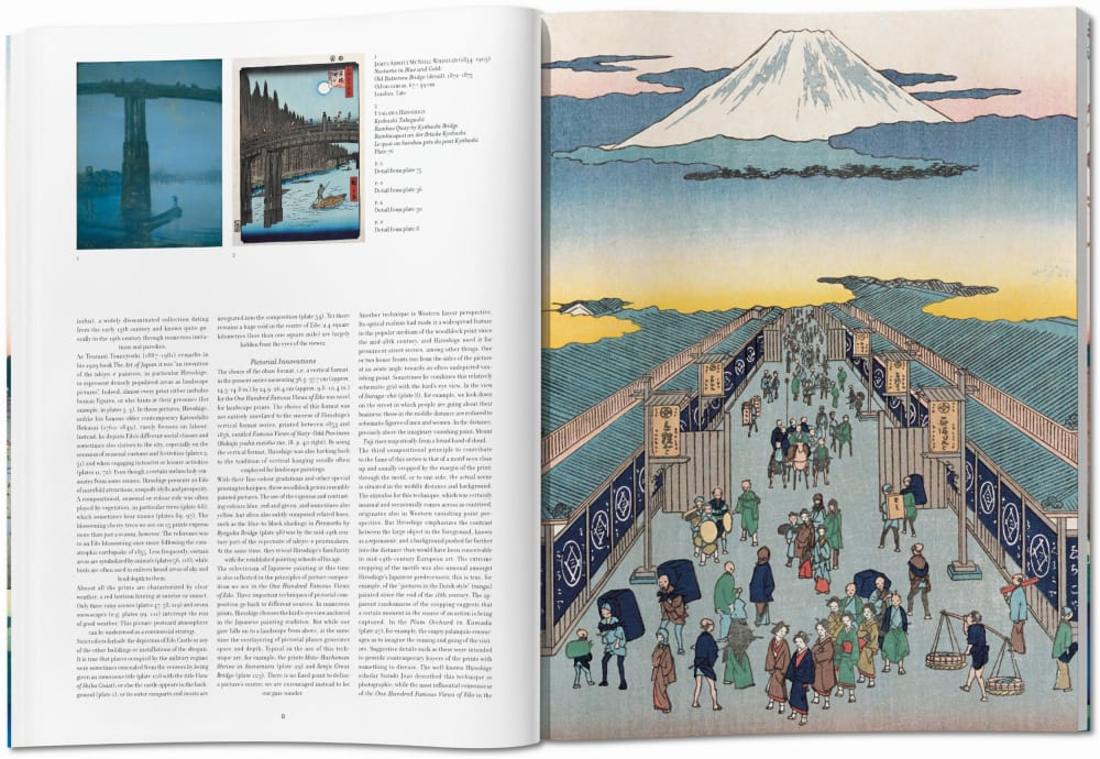 Hiroshige. One Hundred Famous Views of Edo (German, French,