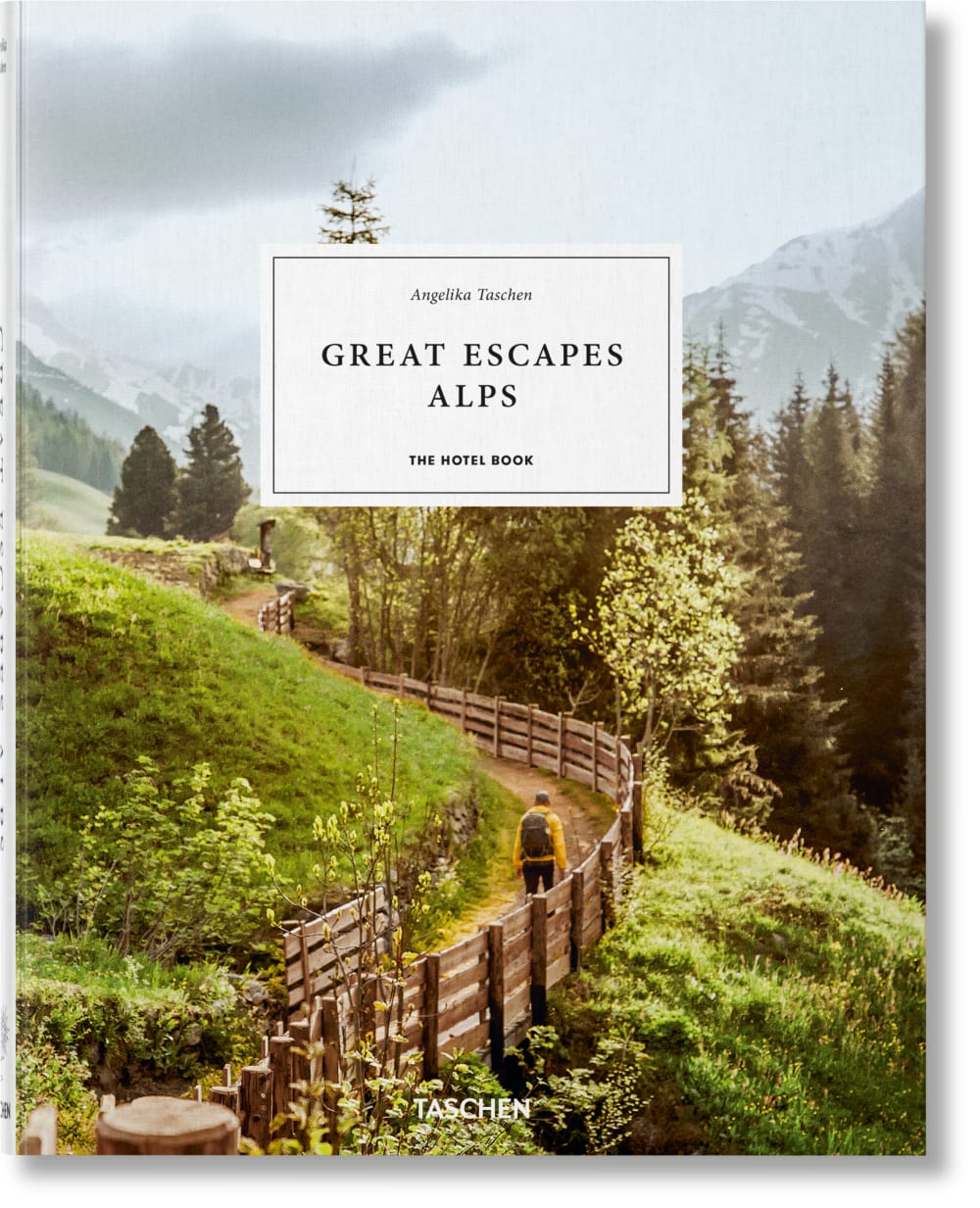 TASCHEN Great Escapes Alps. The Hotel Book (Deutsch, Französisch, Englisch) Mehrfarbig Papier
