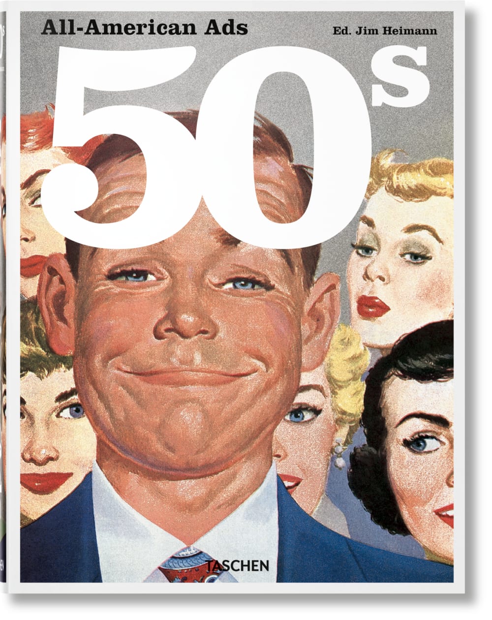 TASCHEN All-American Ads of the 50s (Allemand, Français, Anglais) Multicolore Papier