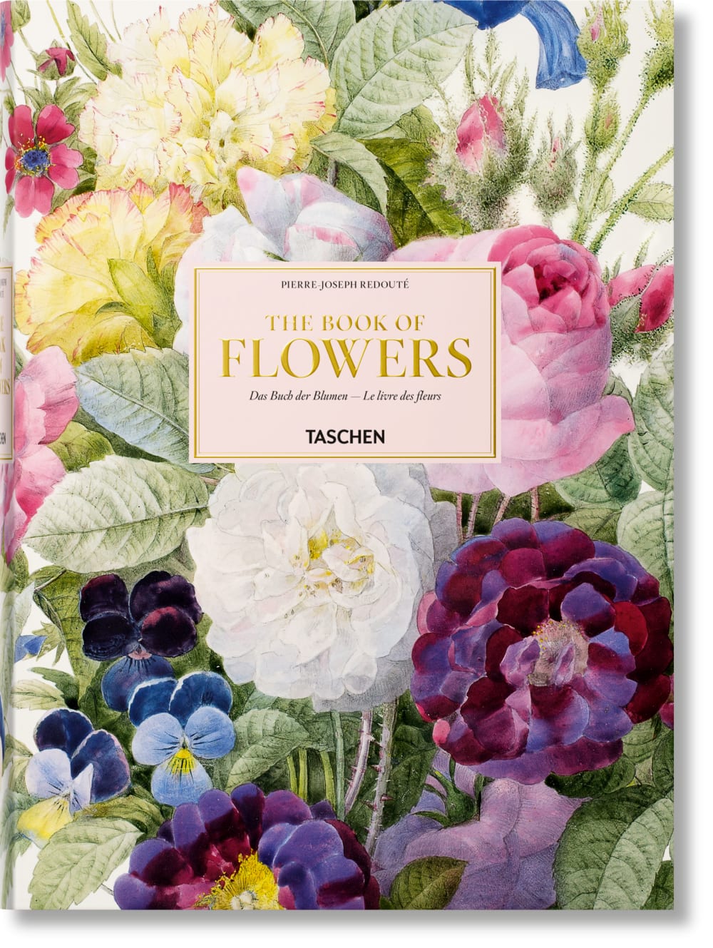 TASCHEN Redouté. Das Buch der Blumen (Deutsch, Französisch, Englisch) Mehrfarbig Papier