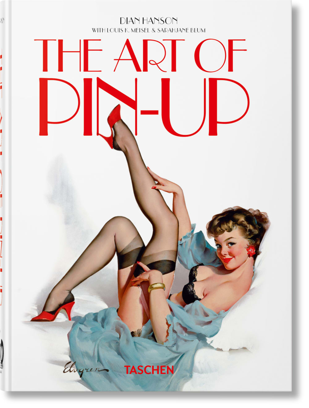 TASCHEN The Art of Pin-up. 40th Ed. (Deutsch, Französisch, Englisch) Mehrfarbig Papier