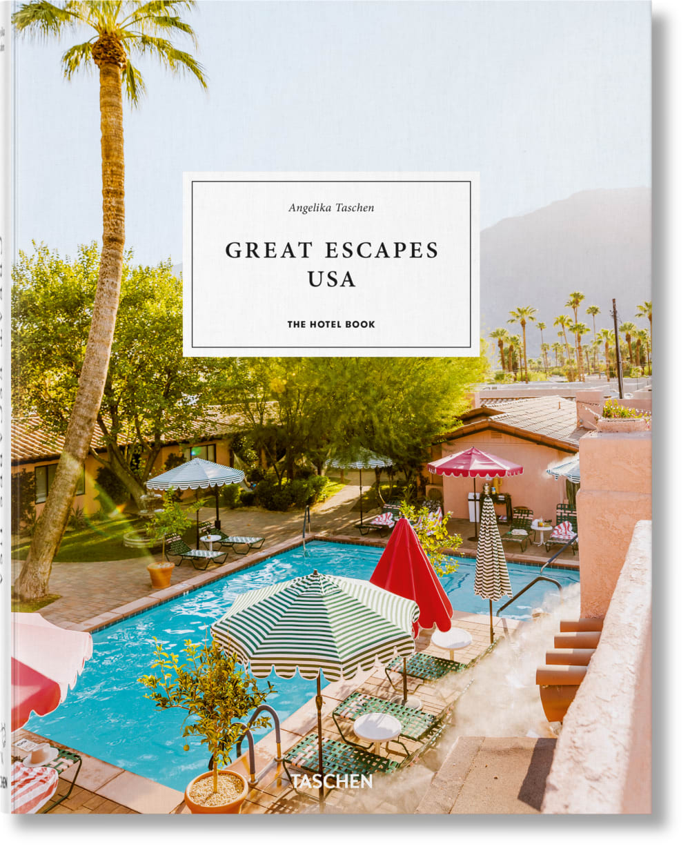 TASCHEN Great Escapes USA. The Hotel Book (Deutsch, Französisch, Englisch) Mehrfarbig Papier