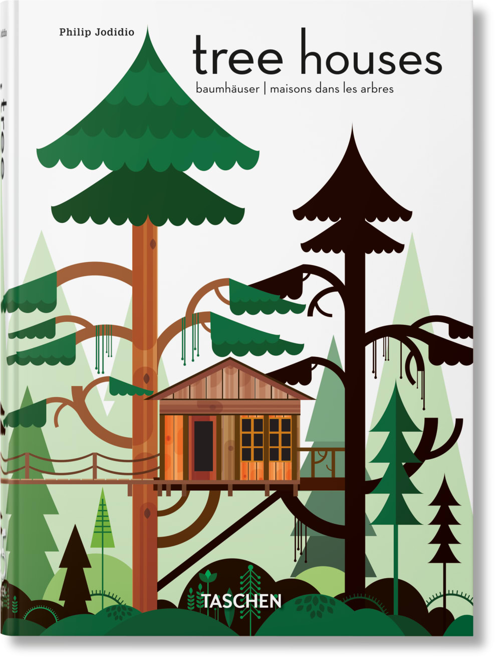 TASCHEN Tree Houses. 45th Ed. (Allemand, Français, Anglais) Multicolore Papier