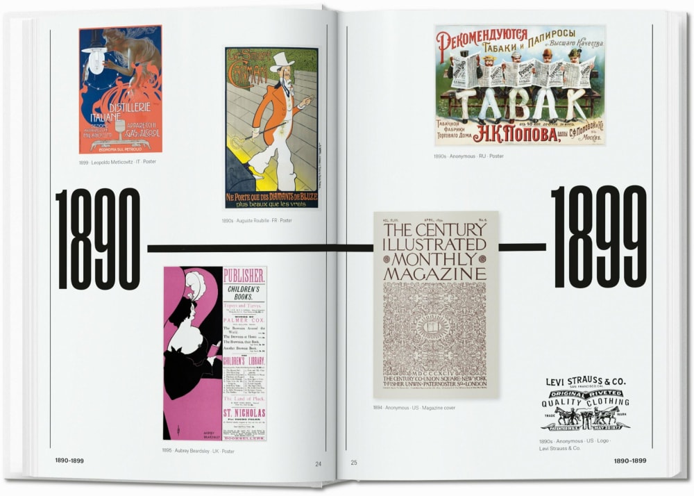 The History of Graphic Design (Deutsch, Französisch, Englisch) -