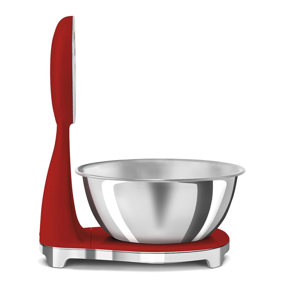 Balance de cuisine vintage rouge Smeg