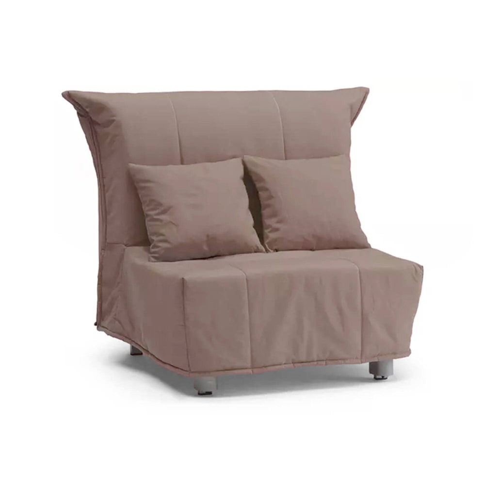 fauteuil en tissu gris