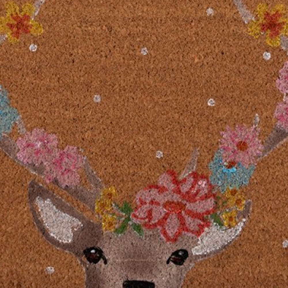 Paillasson coco cerf 75x45x1cm - Maisons du Monde