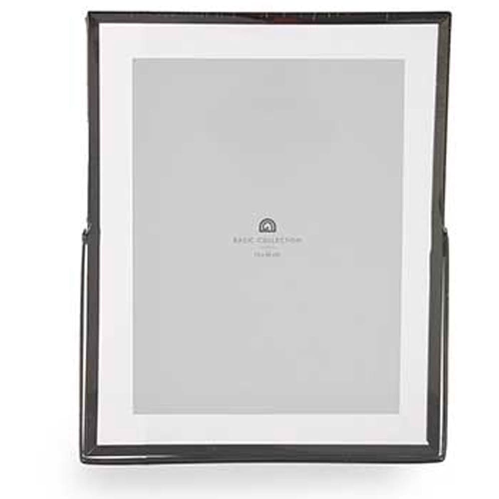 Cadre photo à poser en métal noir et verre 15x20cm - Maisons du Monde
