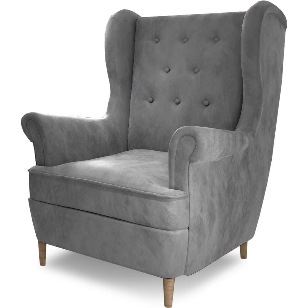 fauteuil 1 place en velours