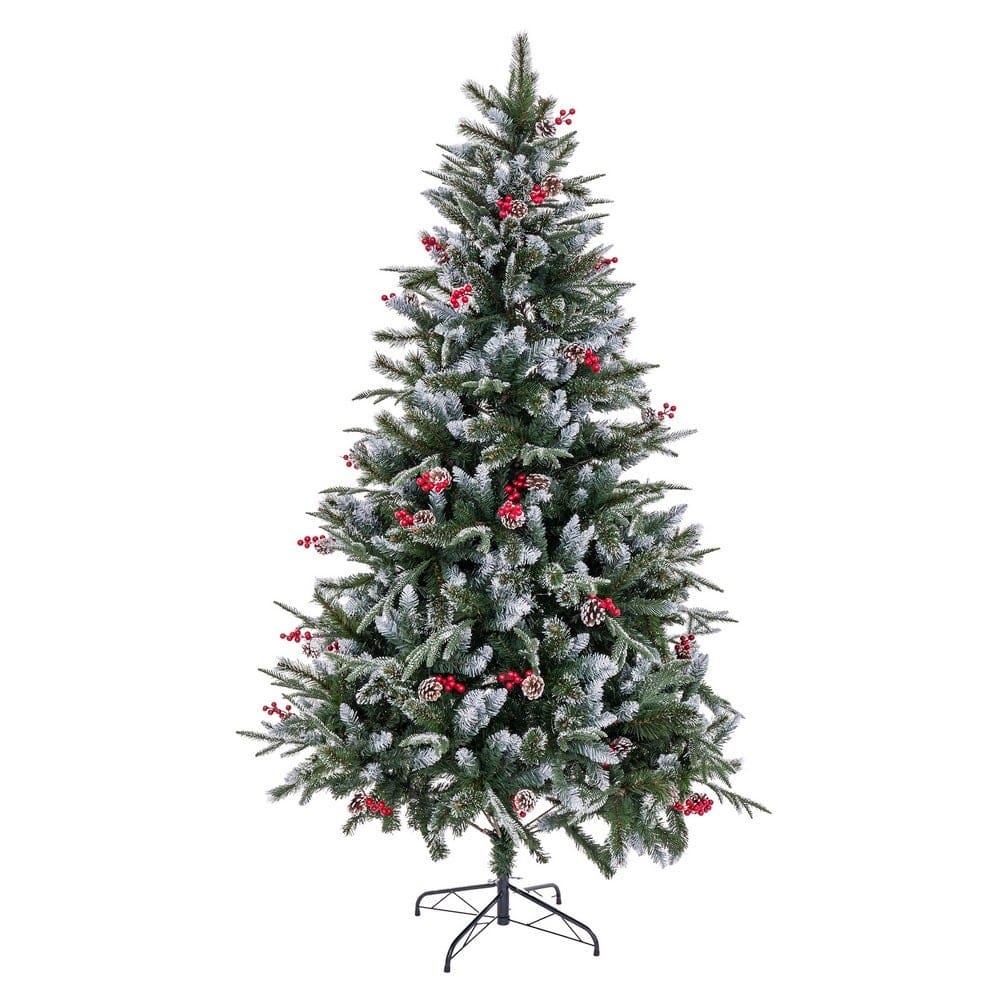 Árbol de navidad desmontable con 1452 ramas de 240 cm