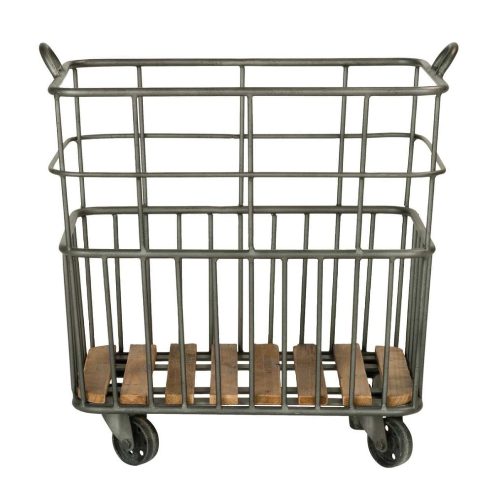 chariot à bûches en