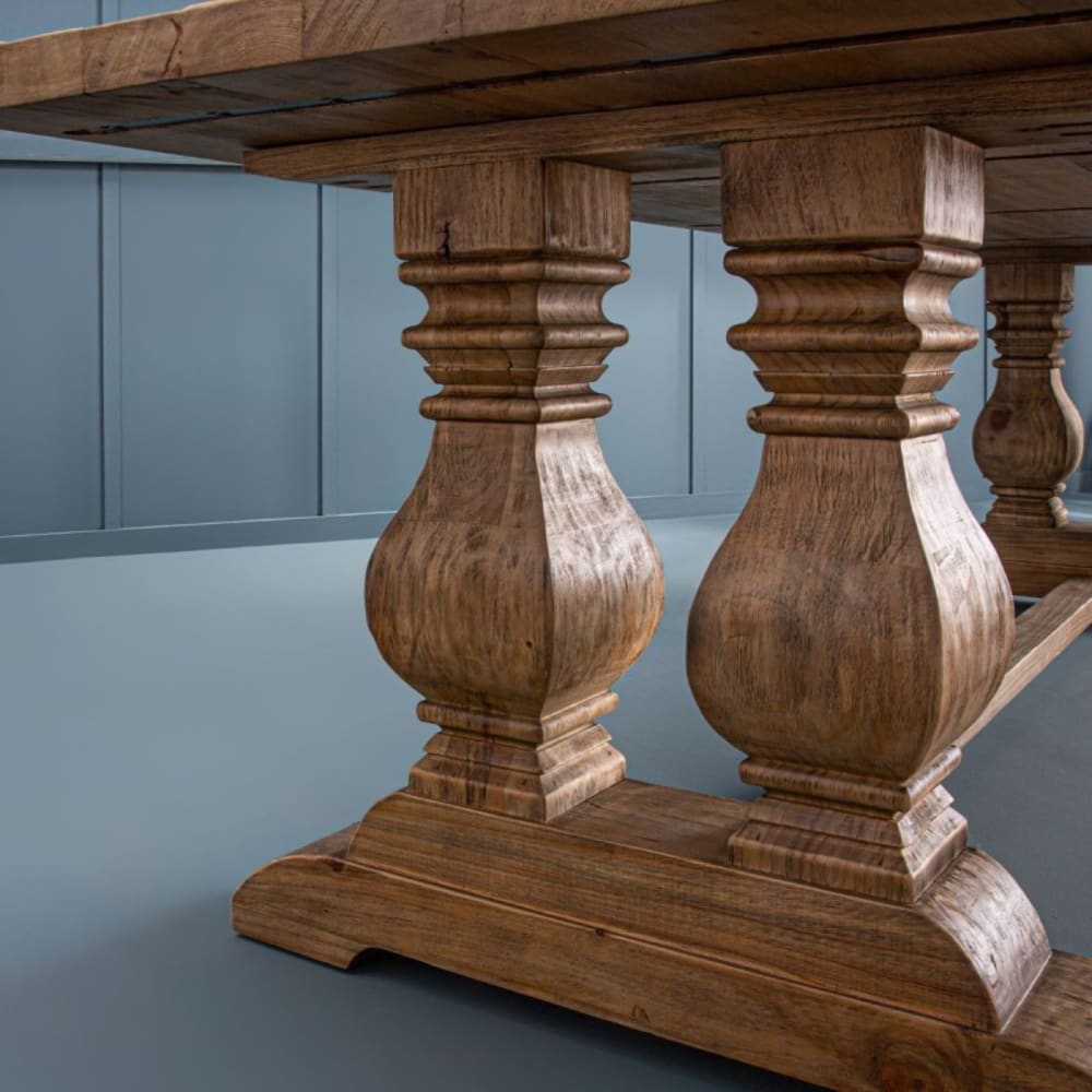 Table rectangulaire en vieux pin massif - Maisons du Monde