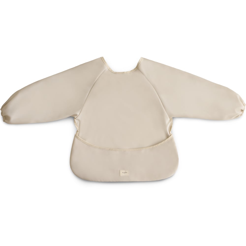Mushie Bavoir à manches Beige Pes - Polyester - 8x12x4cm