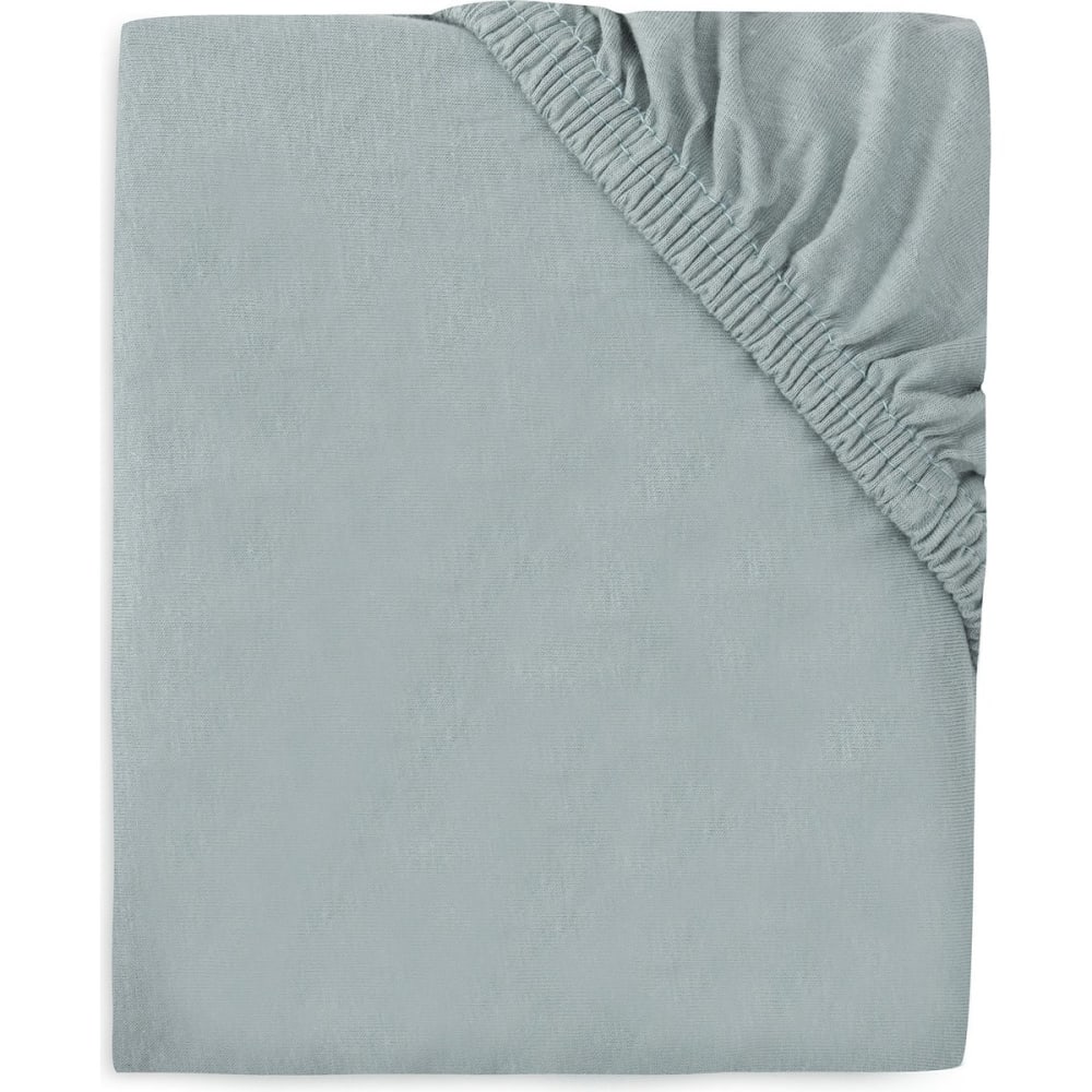 Jollein Drap housse Bleu Coton - 140x70x1cm