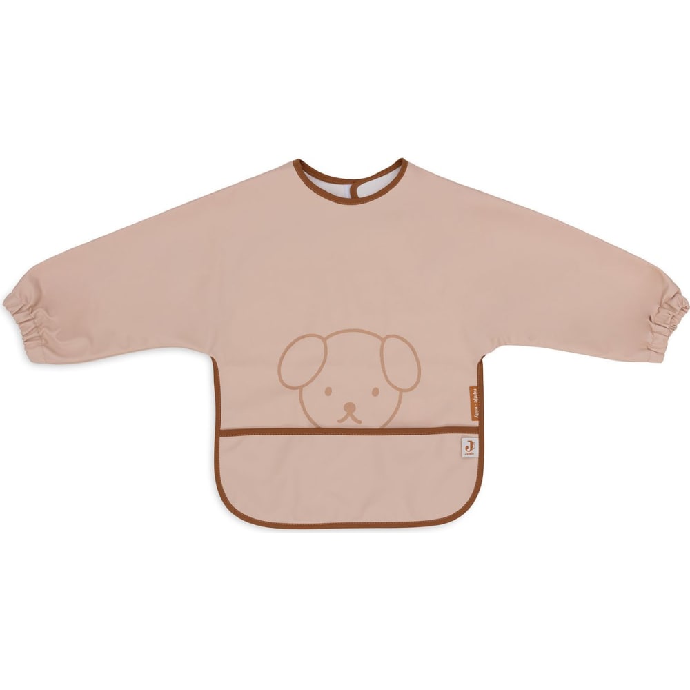 Jollein Bavoir à manches imperméable Miffy Rose Pes - Polyester - 75x40x1cm