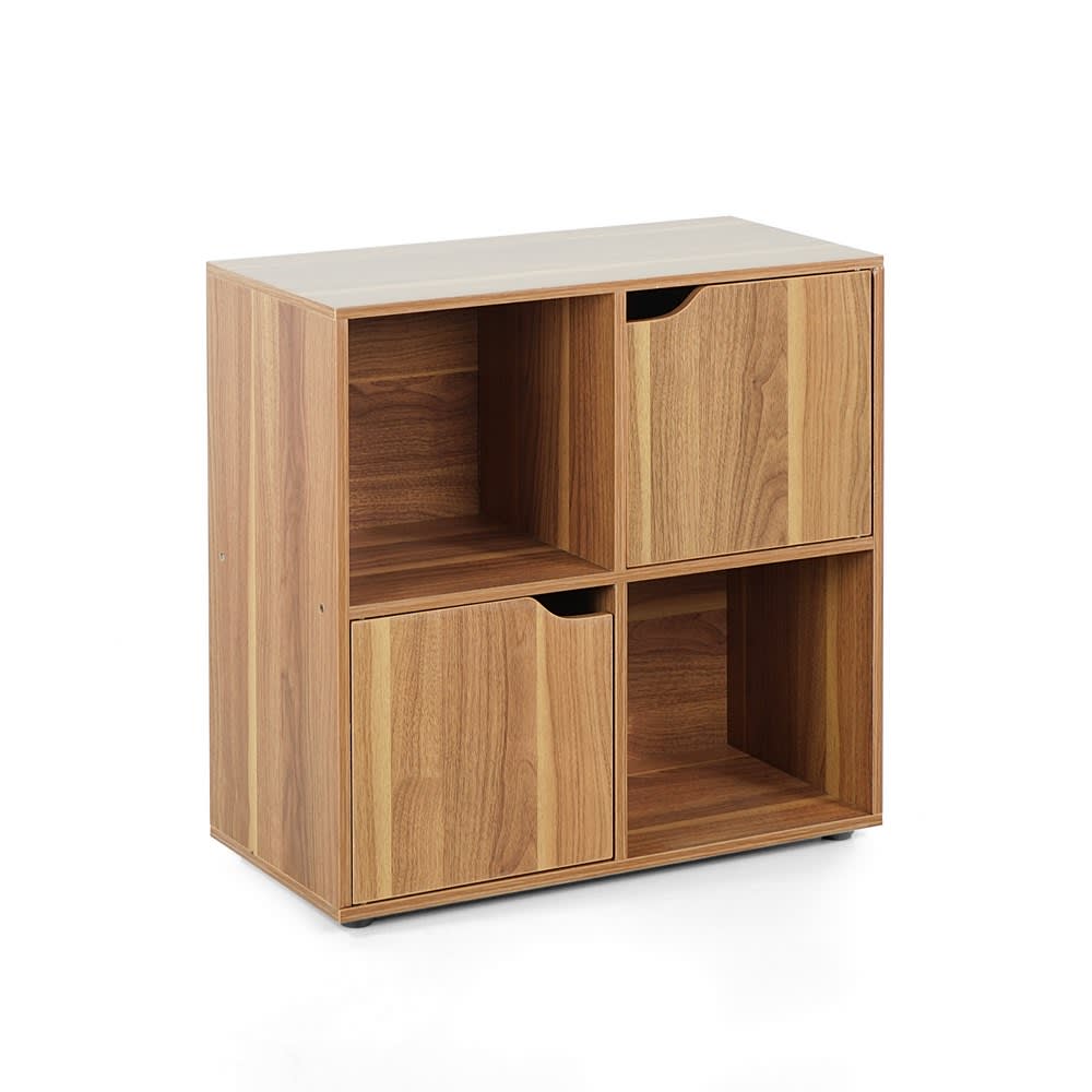 WeHome Mueble librería 4 cubos en