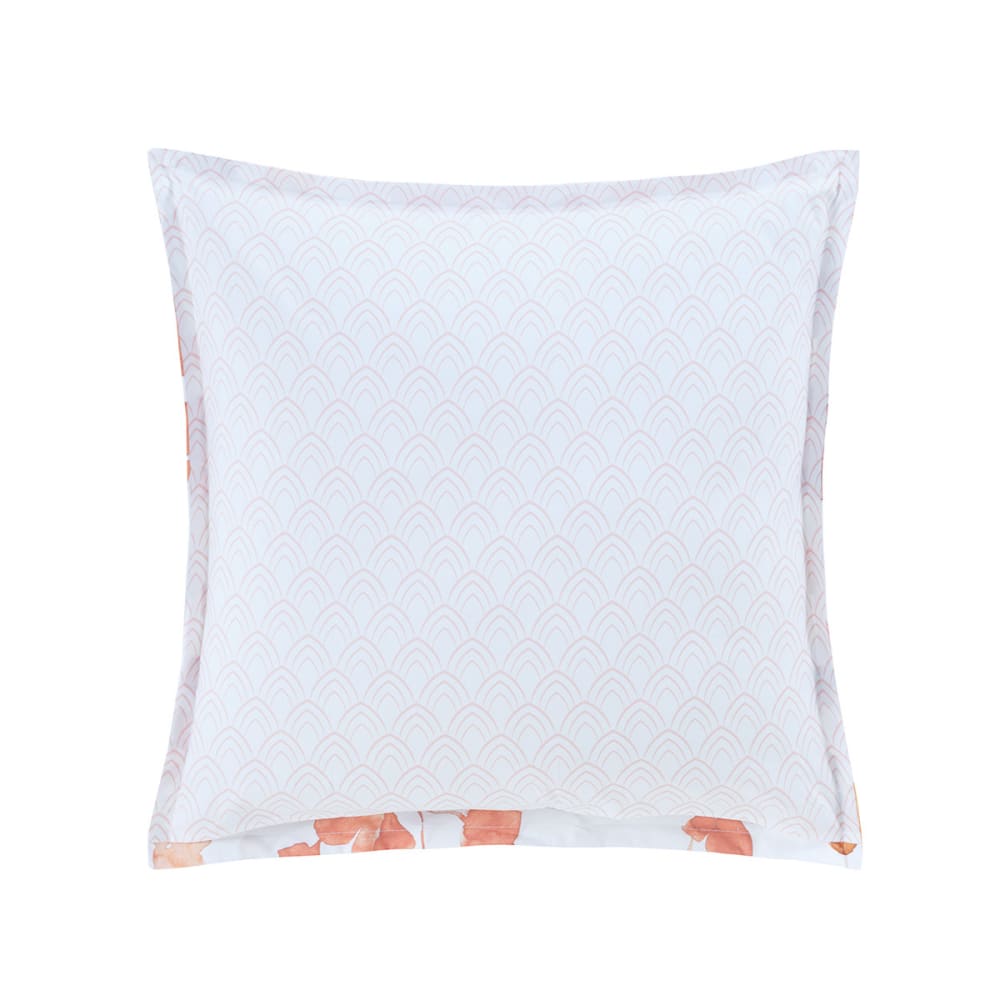 2 taies d'oreillers en percale de coton safran 65x65 cm - Maisons du Monde