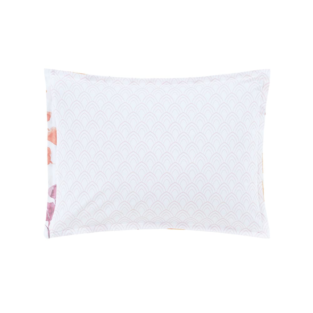 2 taies d'oreillers en percale de coton safran 50x70 cm - Maisons du Monde