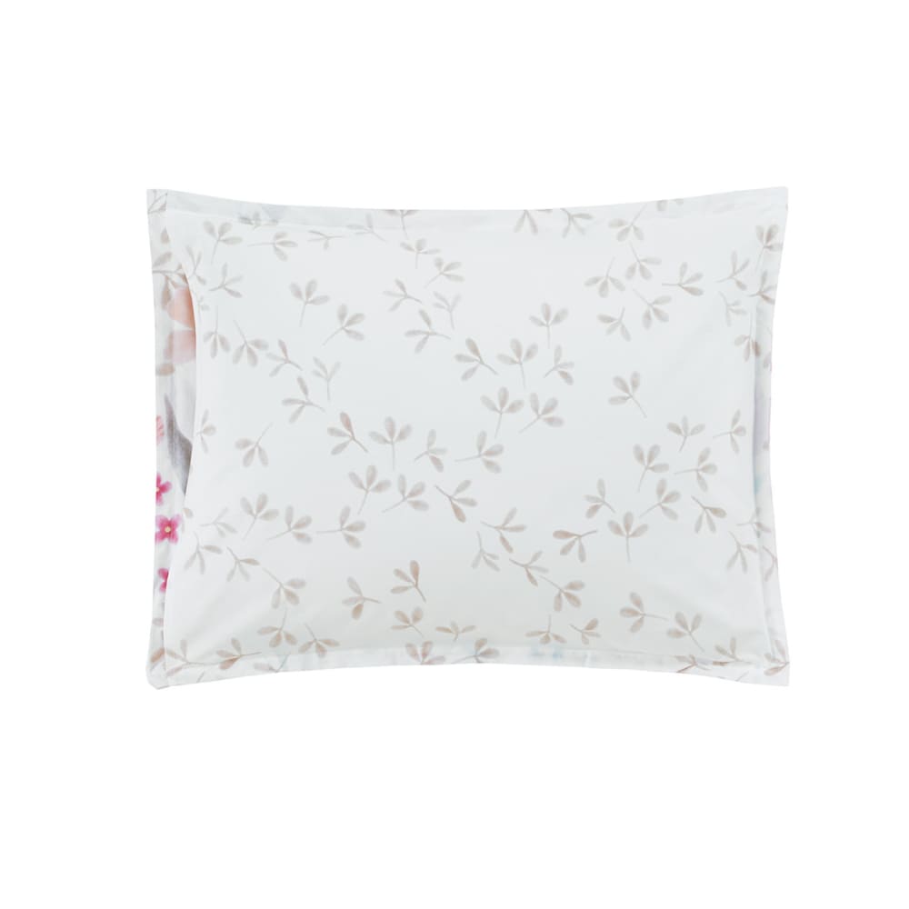 2 taies d'oreillers en percale de coton poudre 50x70 cm - Maisons du Monde