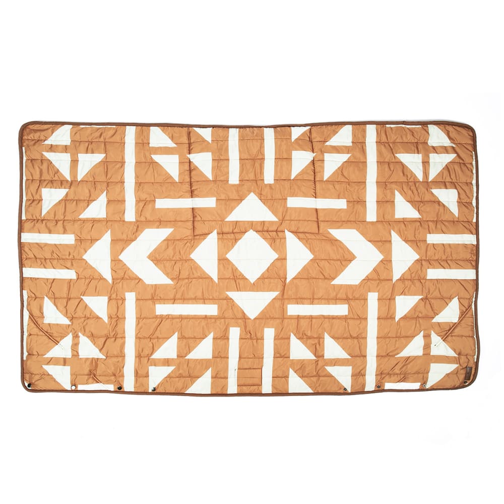 Couverture de voyage motif ocre - Maisons du Monde