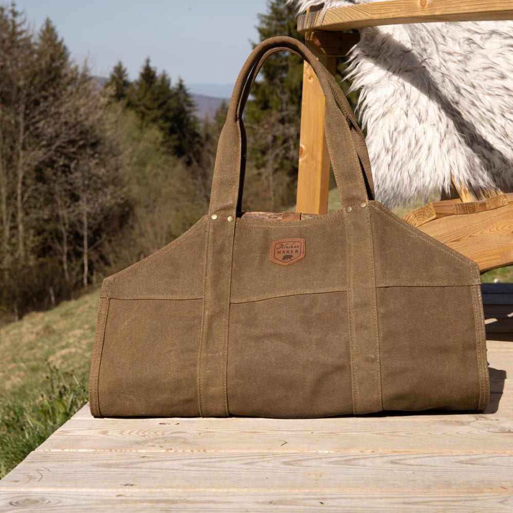 Sac à bûches sable - Maisons du Monde
