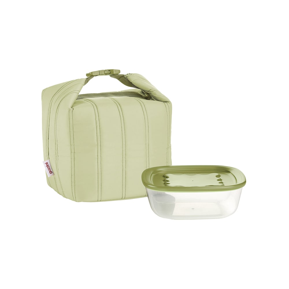 Sac isotherme vert avec boîte hermétique Bio